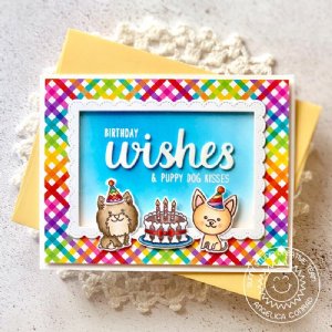 Sunny Stamp Studio - Clear Stamp - Puppy Dog Kisses