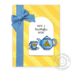 Sunny Stamp Studio - Clear Stamp - Tea-riffic