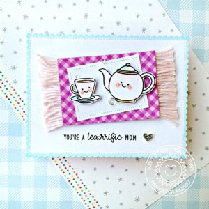 Sunny Stamp Studio - Clear Stamp - Tea-riffic