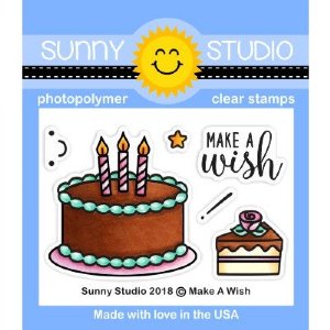 Sunny Stamp Studio - Clear Stamp - Make A Wish