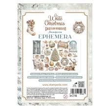 Stamperia - Ephemera - White Christmas