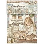 Stamperia - Mini Rice Paper - White Christmas