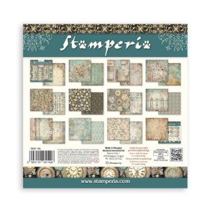 Stamperia - 12 X 12 - Gardens of Time Classic Collection