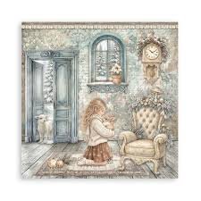 Stamperia - Scrapbooking Printed Pad - White Christmas