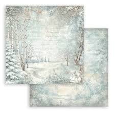 Stamperia - 12X12 Maxi Pad - White Christmas