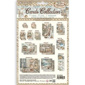 Stamperia - Cards Collection - White Christmas