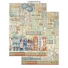 Stamperia - Printed Art Junk Journal - Art Of Travelling