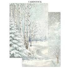 Stamperia - Junk Journal Focus Points - White Christmas