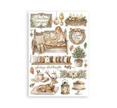 Stamperia - Washi Pad - White Christmas