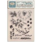 Stamperia - Clear Stamp - White Christmas