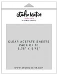 Studio Katia - ACETATE SHEETS (10 PACK)