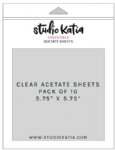 Studio Katia - ACETATE SHEETS (10 PACK)