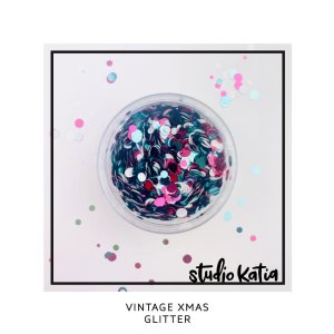 Studio Katia - Embellishments - VINTAGE XMAS GLITTER