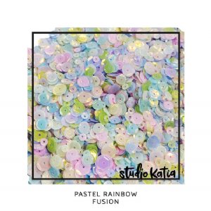 Studio Katia - Embellishments - Pastel Rainbow Fusion