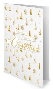 Studio Light - Paper Elements Sentiments - Christmas & Winter Gold Classic