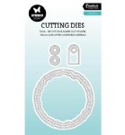 Studio Light - Dies - Torn Edge Tag Round