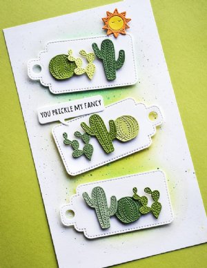 Poppystamps - Die - Whittle Cactus Trio