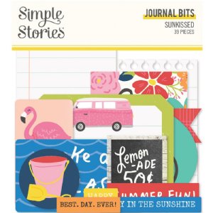 Simple Stories - Journal Bits - Sunkissed