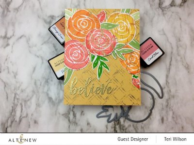 Altenew - Clear Stamp - Watercolor Roses
