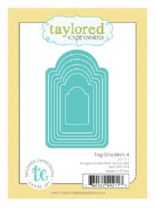 Taylored Expressions - Die - Tag Stacklets 4