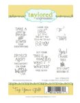 Taylored Expressions - Cling Stamp - Tag Your Gift