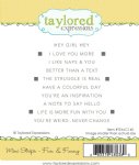 Taylored Expressions - Cling Stamp - Mini Strips - Fun&Funny