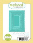 Taylored Expressions - Die - Petite Scallop Rectangle Stacklets