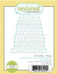 Taylored Expressions - Die - Mini Strips-Flags