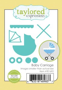 Taylored Expressions - Die - Baby Carriage