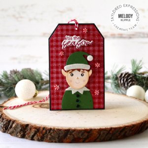 Taylored Expressions - Die & Clear Stamp Combo - Holiday Squad