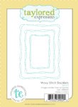 Taylored Expressions - Die - Wavy Stich Stacklets
