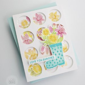 Taylored Expressions - Cling Stamp - Mini Strips - Floral