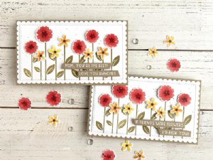 Taylored Expressions - Cling Stamp - Mini Strips - Floral