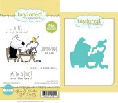 Taylored Expressions - Stamp & Die Combo - Gus & Gertie Get Crafty