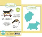 Taylored Expressions - Stamp & Die Combo - Hey, Corgeous