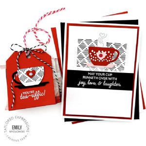 Taylored Expressions - Stamp & Die Combo - Tea for Two