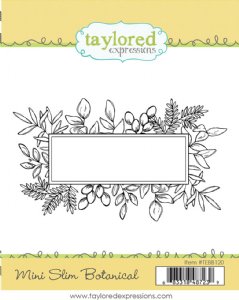 Taylored Expressions - Cling Stamp - Mini Slim - Botanical