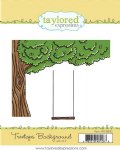Taylored Expressions - Cling Stamp - Treetops Background