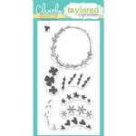 Taylored Expressions - Clear Stamp - Farmhouse Wreath