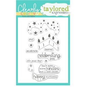 Taylored Expressions - Clear Stamps - Counting Candles