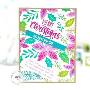 Taylored Expressions - Clear Stamp - Joyful Season