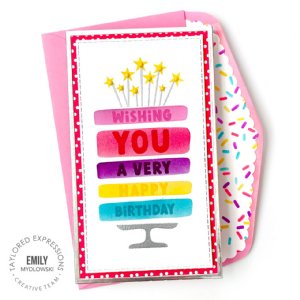 Taylored Expressions - Clear Stamp - Piece of Cake Additions