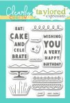 Taylored Expressions - Clear Stamp - Piece of Cake Additions