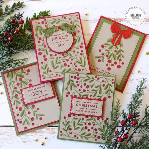 Taylored Expressions - Clear Stamp - Modern Holiday Greetings