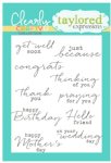 Taylored Expressions - Clear Stamp - Signature Sentiments