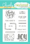 Taylored Expressions - Clear Stamp - Share Joy