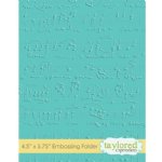 Taylored Expressions - Embossing Folder - Sheet Music