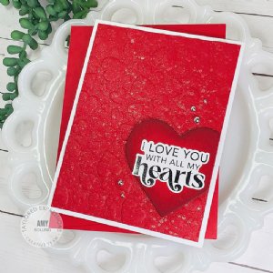 Taylored Expressions - Embossing Folder - Lots of Love