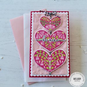 Taylored Expressions - Embossing Folder - Lots of Love