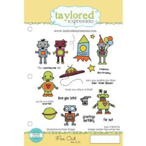 Taylored Expressions - Stamp Set - Far Out  (Set Of 21)